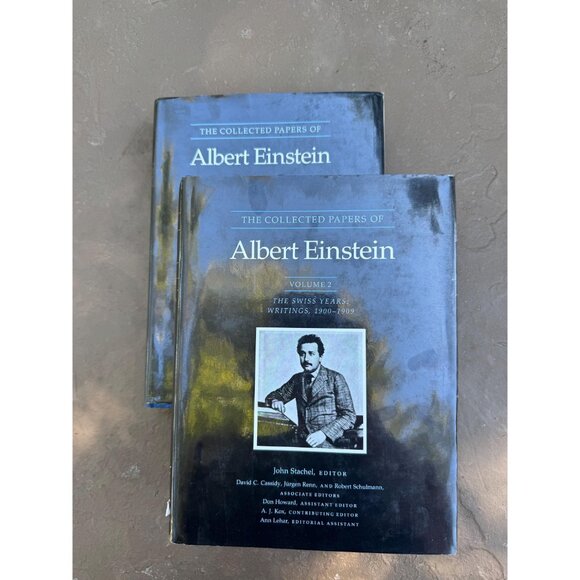 Vintage The Collected Papers of Albert Einstein Book Set 1989 - Picture 2 of 8